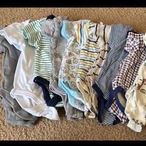 Baby boy clothes bundle 0-3 months